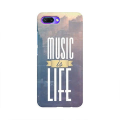 Music is Life Mobile Cover For Huawei Honor 10