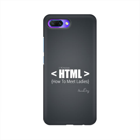 HTML Mobile Cover For Huawei Honor 10