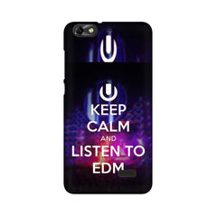 Keep Calm And Listen To EDM Mobile Cover For Huawei Honor 4C