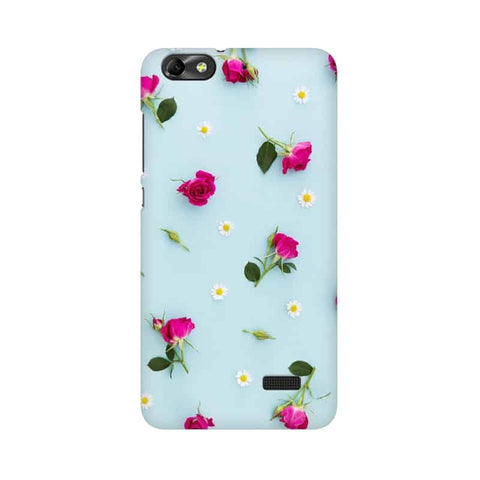 Floral Background Mobile Cover For Huawei Honor 4C
