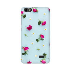 Floral Background Mobile Cover For Huawei Honor 4C