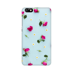 Floral Background Mobile Cover For Huawei Honor 4X