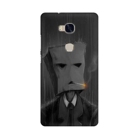 Smoking in The Rain Mobile Cover For Huawei Honor 5X