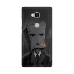 Smoking in The Rain Mobile Cover For Huawei Honor 5X