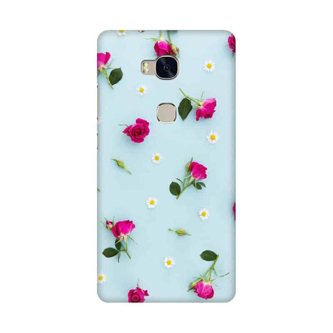 Floral Background Mobile Cover For Huawei Honor 5X