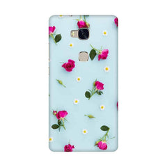 Floral Background Mobile Cover For Huawei Honor 5X