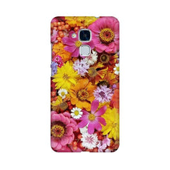 Colorful Flowers Background Mobile Cover For Huawei Honor 5c