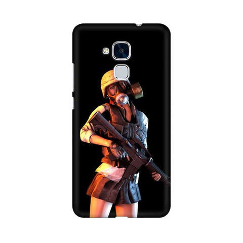 Mask Girl Mobile Cover For Huawei Honor 5c