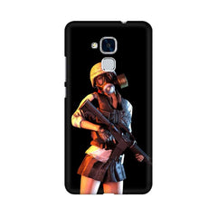Mask Girl Mobile Cover For Huawei Honor 5c