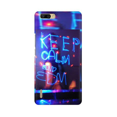 Keep Calm And EDM Mobile Cover For Huawei Honor 6 Plus