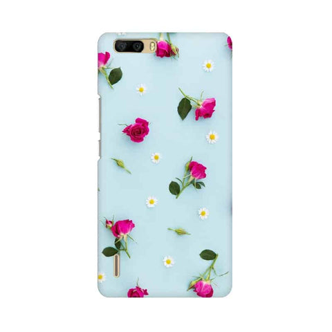 Floral Background Mobile Cover For Huawei Honor 6 Plus