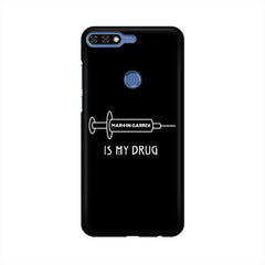 Music is My Drug Mobile Cover For Huawei Honor 7C