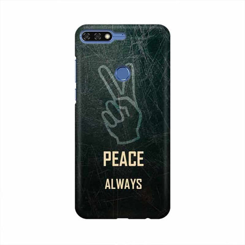 Always Peace Mobile Cover For Huawei Honor 7C