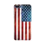 USA Flag Mobile Cover For Huawei Honor 7C