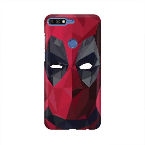 Deadpool Wallpaper Mobile Cover For Huawei Honor 7C