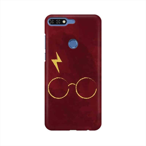 Symbols of Harry Potter Mobile Cover For Huawei Honor 7C