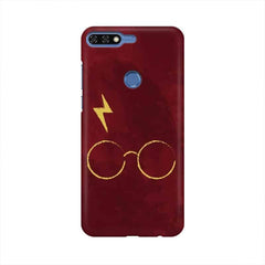 Symbols of Harry Potter Mobile Cover For Huawei Honor 7C