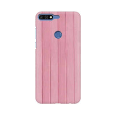 Pink Wood Mobile Cover For Huawei Honor 7C