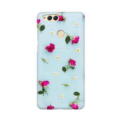 Floral Background Mobile Cover For Huawei Honor 7X