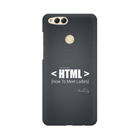 HTML Mobile Cover For Huawei Honor 7X