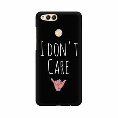 I Don't Care Mobile Cover For Huawei Honor 7X