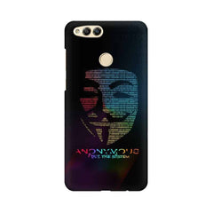 Anon Hackers Mobile Cover For Huawei Honor 7X