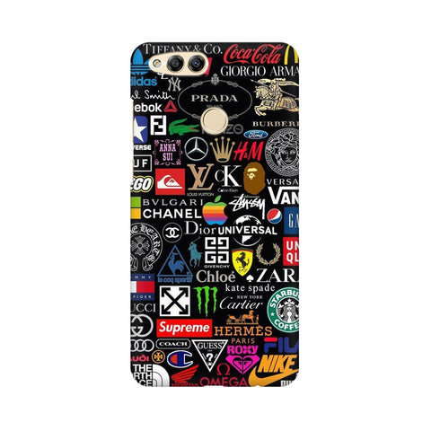 Brands Logo's Mobile Cover For Huawei Honor 7X
