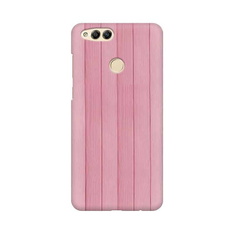 Pink Wood Mobile Cover For Huawei Honor 7X