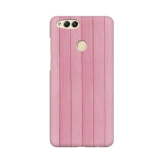 Pink Wood Mobile Cover For Huawei Honor 7X