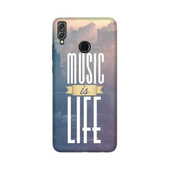 Music is Life Mobile Cover For Huawei Honor 8X