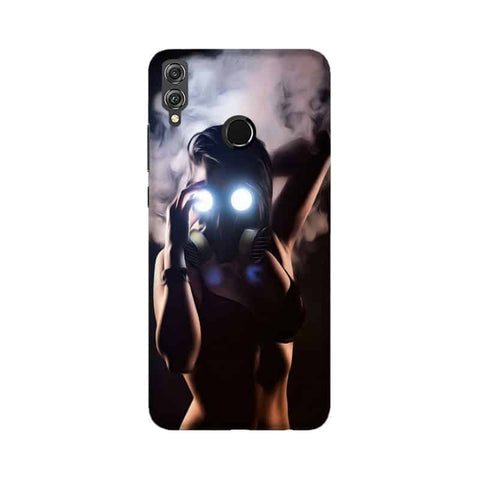 Gas Mask Girl Mobile Cover For Huawei Honor 8X