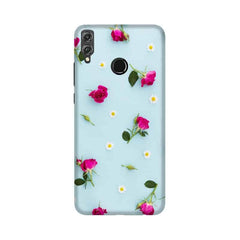Floral Background Mobile Cover For Huawei Honor 8X