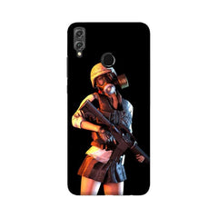 Mask Girl Mobile Cover For Huawei Honor 8X