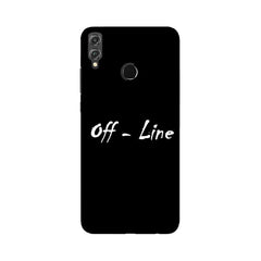 off-Line Wallpaper Mobile Cover For Huawei Honor 8X
