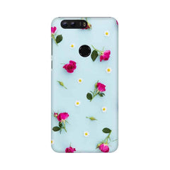 Floral Background Mobile Cover For Huawei Honor 8