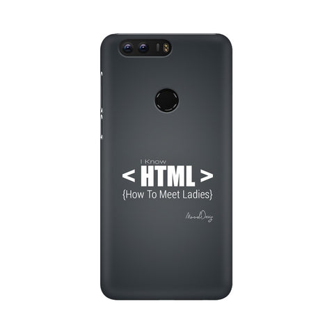 HTML Mobile Cover For Huawei Honor 8