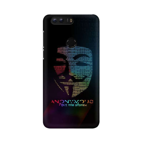 Anon Hackers Mobile Cover For Huawei Honor 8