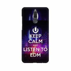 Keep Calm And Listen To EDM Mobile Cover For Huawei Honor 9i