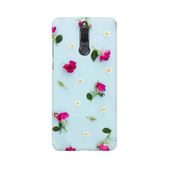 Floral Background Mobile Cover For Huawei Honor 9i