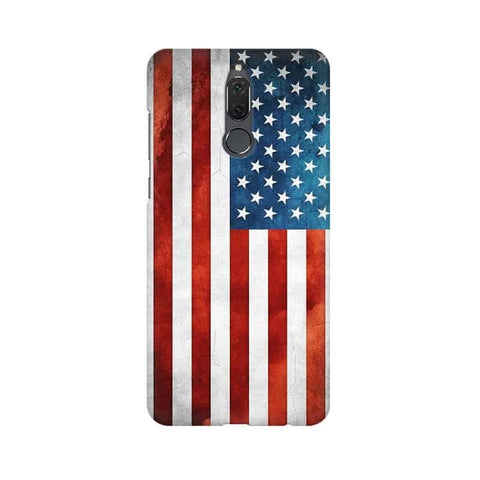 USA Flag Mobile Cover For Huawei Honor 9i