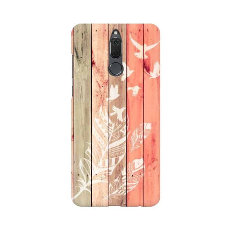 Wood Style Mobile Cover For Huawei Honor 9i