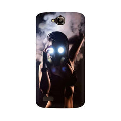 Gas Mask Girl Mobile Cover For Huawei Honor Holly