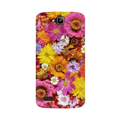 Colorful Flowers Background Mobile Cover For Huawei Honor Holly