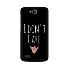 I Don't Care Mobile Cover For Huawei Honor Holly