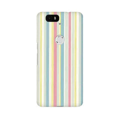 Pastel Lines Mobile Cover For Huawei Nexus 6P