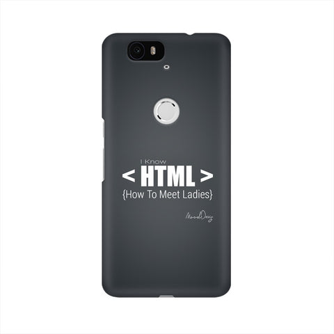 HTML Mobile Cover For Huawei Nexus 6P