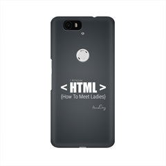 HTML Mobile Cover For Huawei Nexus 6P