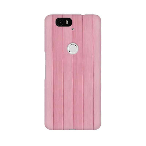 Pink Wood Mobile Cover For Huawei Nexus 6P