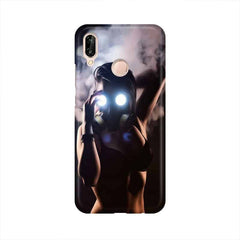 Gas Mask Girl Mobile Cover For Huawei P20 Lite