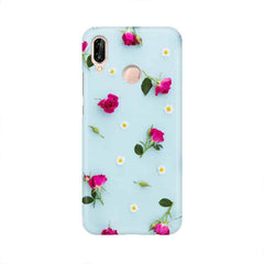 Floral Background Mobile Cover For Huawei P20 Lite